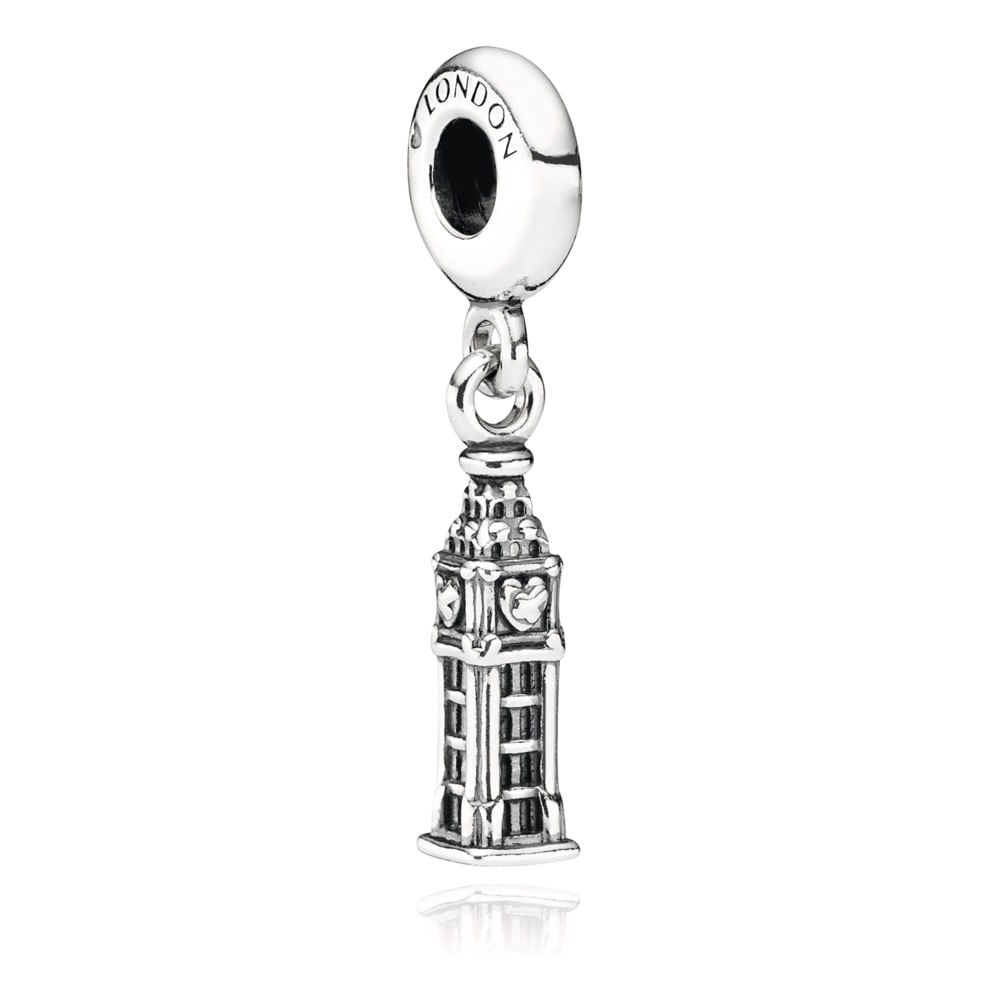 Imagem 1 do produto Charm De Prata Pendente Relógio Big Ben