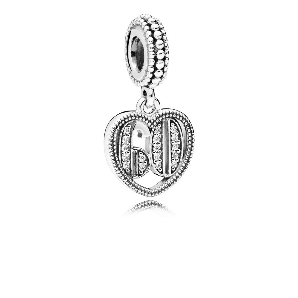 Imagem 1 do produto Charm Pendente 60 Anos De Amor