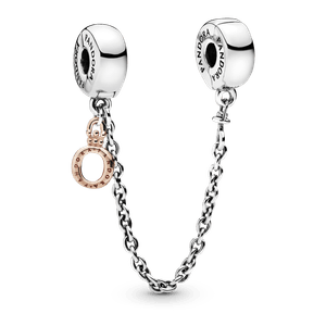 Corrente De Segurança Pandora Rose™ O  Coroa Pandora
