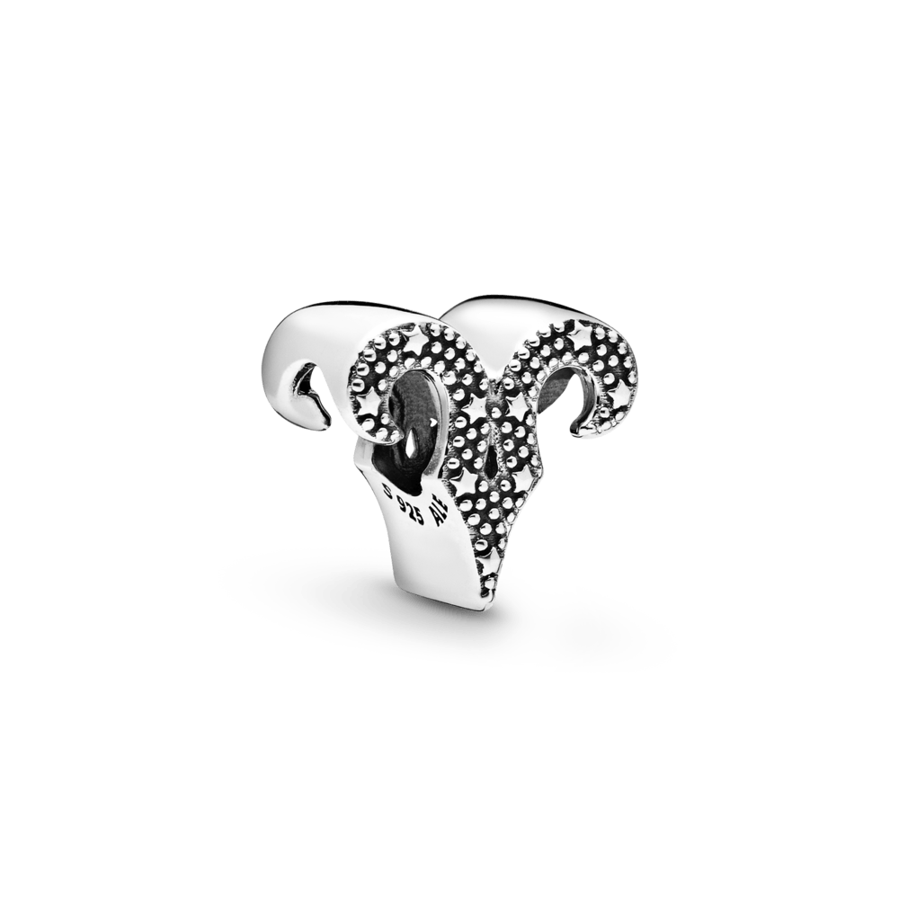 Imagem 2 do produto Charm Prata Signo de Áries em Pavé