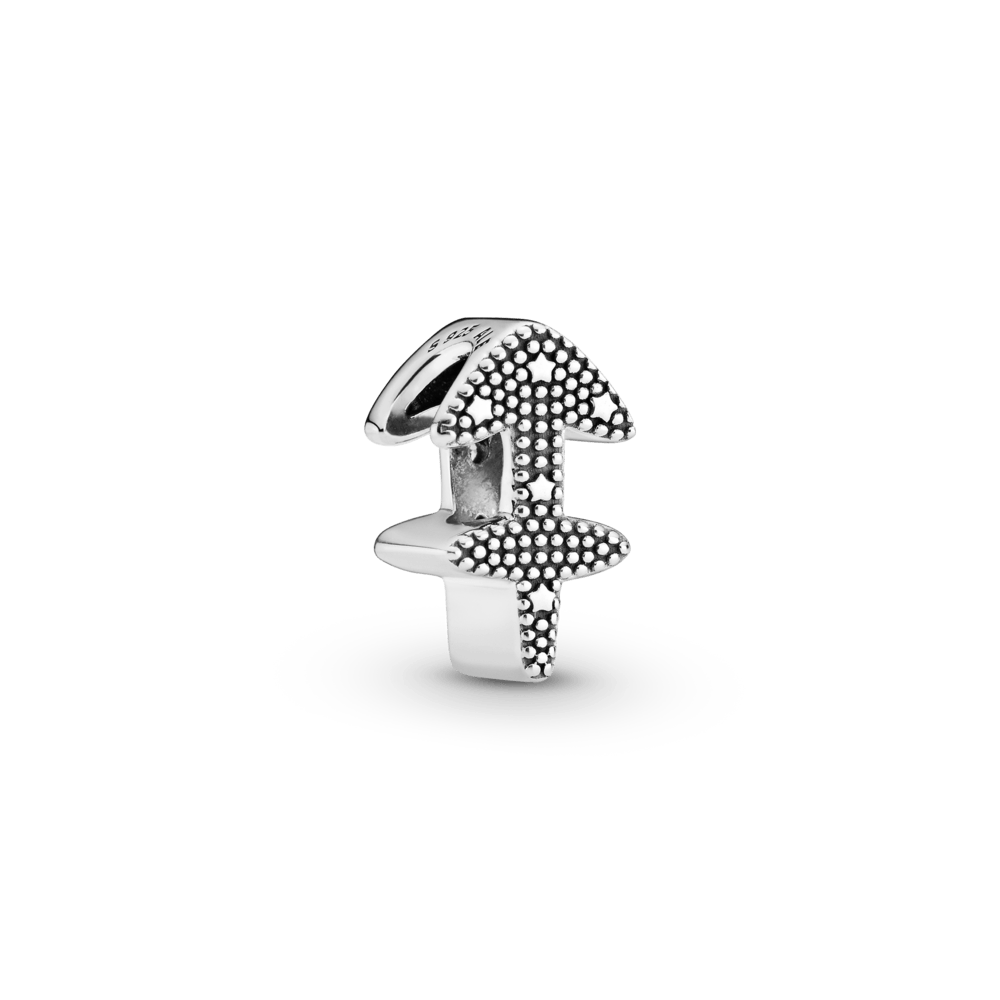 Imagem 2 do produto Charm Prata Signo de Sagitário em Pavé