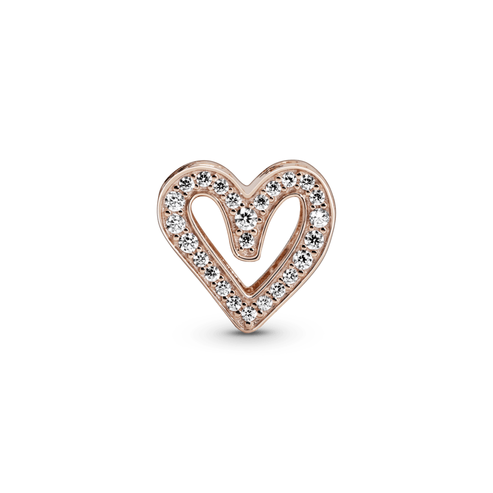 Imagem 2 do produto Charm Pandora Livre Para Amar Em Ouro Rose