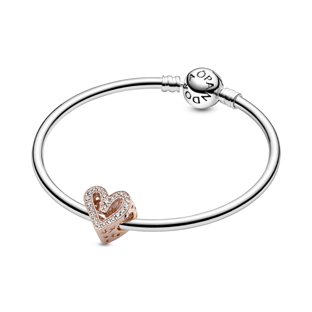 Imagem 3 do produto Charm Pandora Livre Para Amar Em Ouro Rose