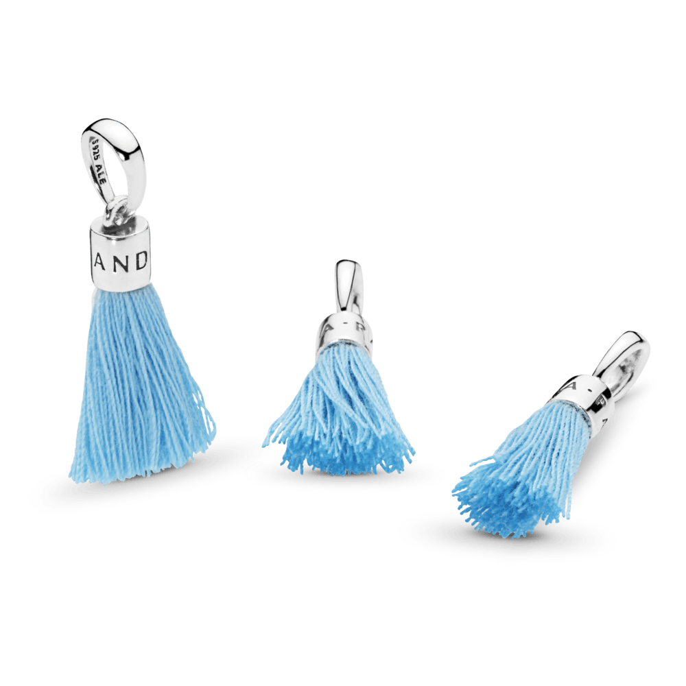 Imagem 2 do produto Charm Pendente Tassel Azul