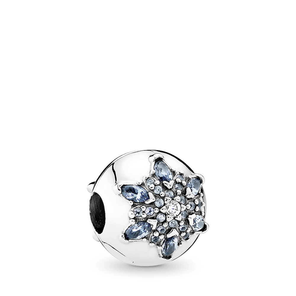 Imagem 1 do produto Clipe Cristal Floco De Neve