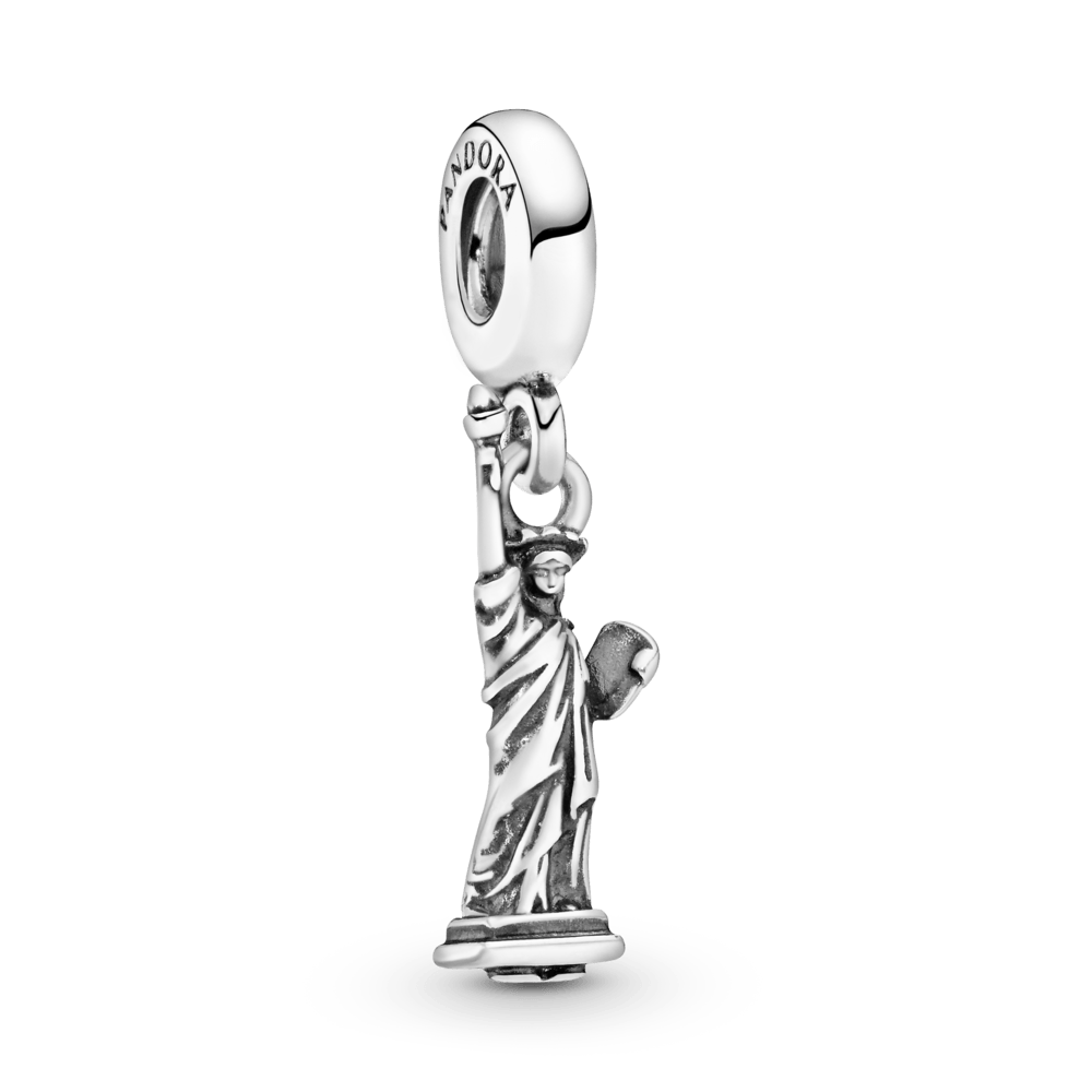 Imagem 1 do produto Charm de Prata Pendente Estatua da Liberdade