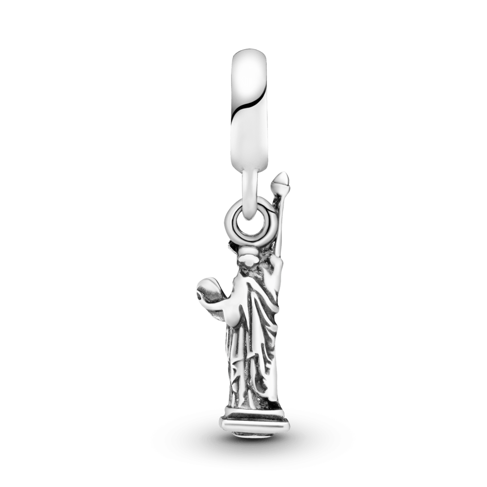 Imagem 3 do produto Charm de Prata Pendente Estatua da Liberdade
