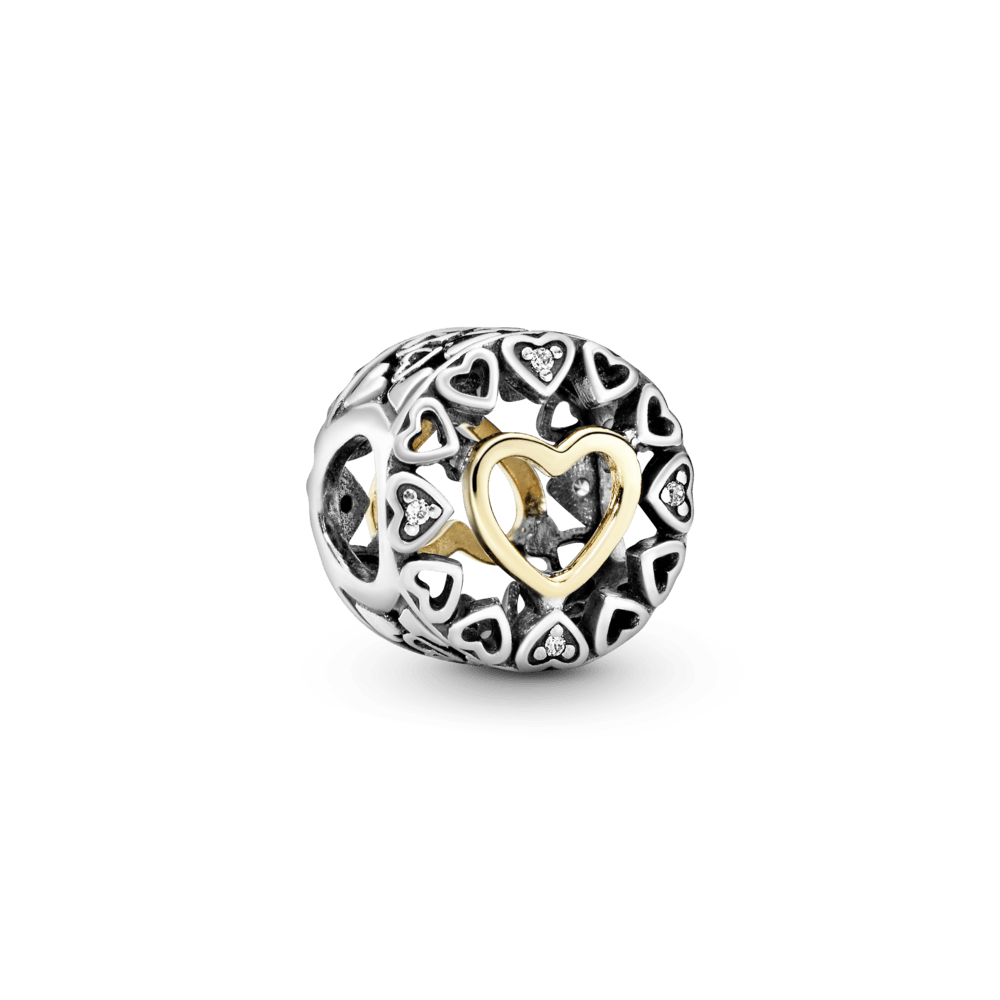 Imagem 1 do produto Charm Círculo Do Amor Com Ouro 14k