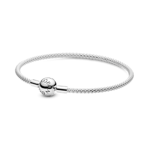Bracelete Crie Combine De Malha Fecho Redondo