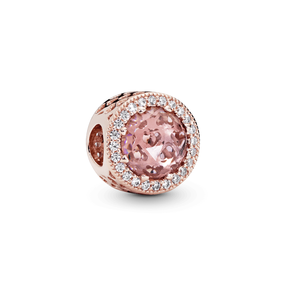 Imagem 1 do produto Charm Pandora Coracao Radiante Rosa Blush