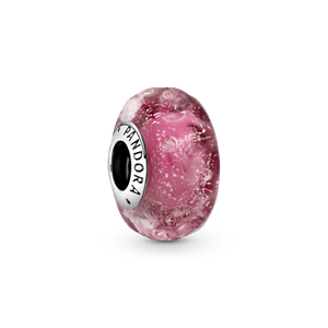 Charm Murano Ondas - Pink