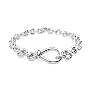 Bracelete Fecho Inifnito Assimetrico
