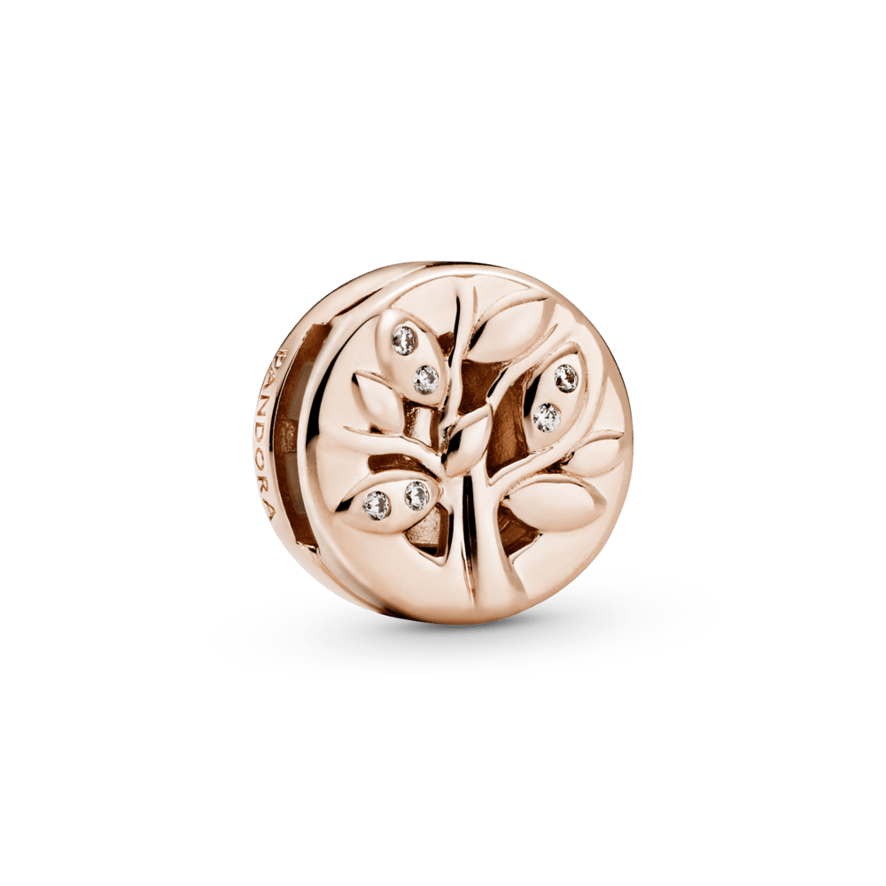Imagem 1 do produto Charm Clipe Pandora Reflexions Árvore Da Família em Ouro Rose