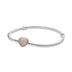 Bracelete Pandora Crie & Combine - Fecho Sempre Em Meu Coração