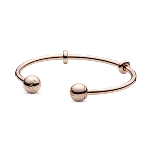 Bracelete Pandora Evolution Em Ouro Rose