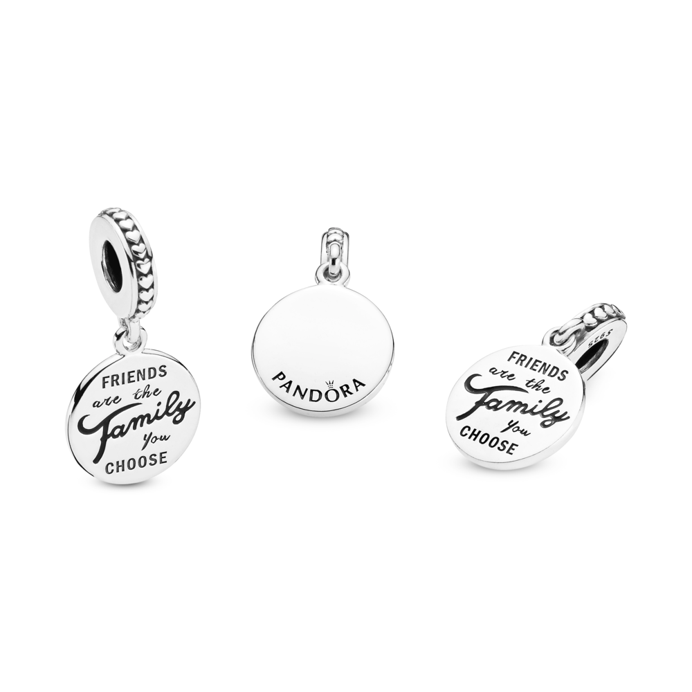Imagem 3 do produto Charm Pendente Amigos São Como Família