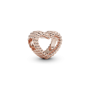 Charm Rose Coracao De Esfera