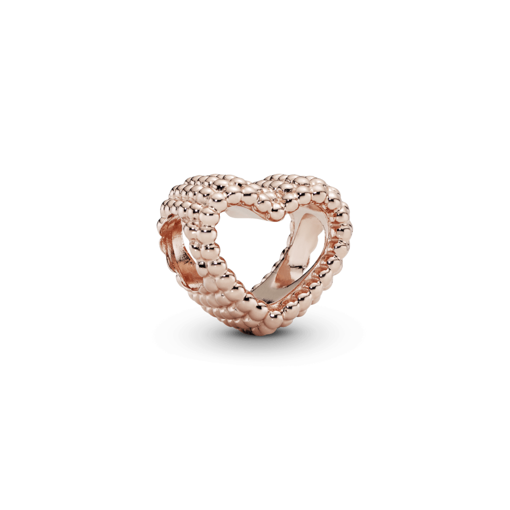 Imagem 1 do produto Charm Rose Coracao De Esfera