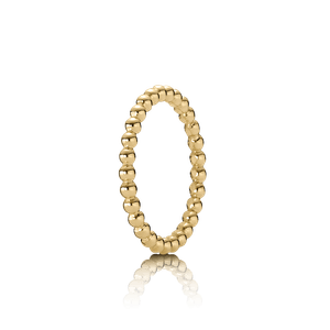 Anel Pontos Em Ouro 14k