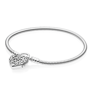 Bracelete Crie & Combine Brasão Do Amor (Fecho Cadeado)