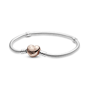 Bracelete Pandora Moments - Fecho De Coração