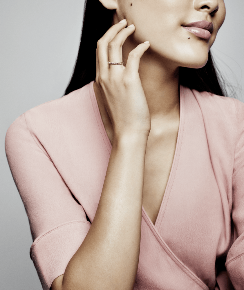 Imagem 3 do produto Anel Pandora Beleza Real Em Ouro Rose