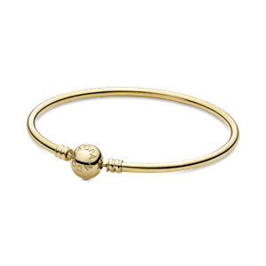 Bracelete Pandora Rígido De Ouro