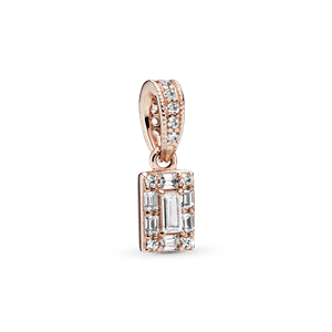Charm Pendente Pandors Cristais De Gelo