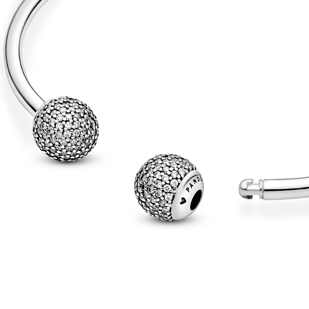 Imagem 3 do produto Bracelete Crie & Combine Pandora Evolution - Ponteira Pavê