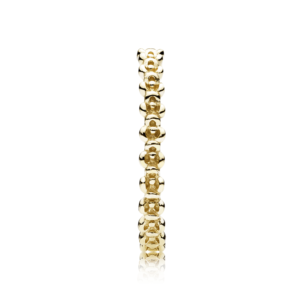 Imagem 2 do produto Anel Mini Rosas Em Ouro 14k