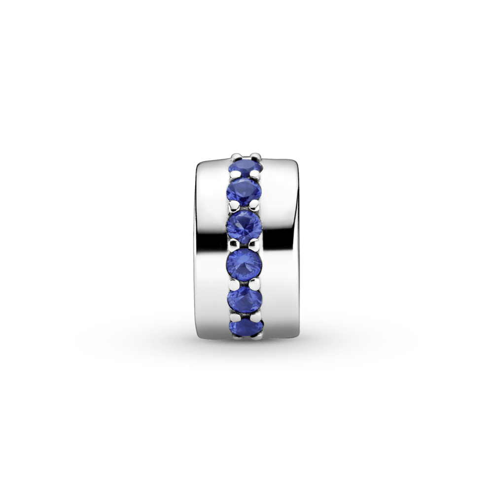 Imagem 2 do produto Charm Com Clip Brilho Azul
