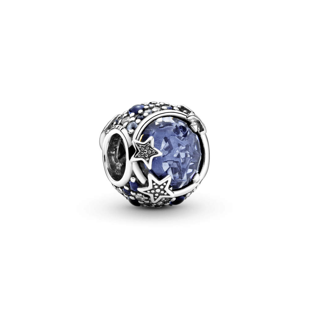 Imagem 1 do produto Charm De Estrelas Brilhantes Em Tom Azul - Celestial