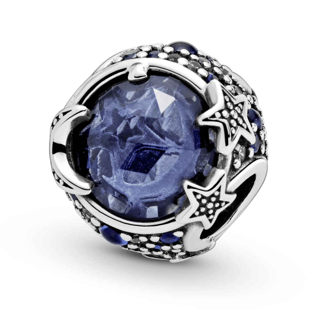 Imagem 3 do produto Charm De Estrelas Brilhantes Em Tom Azul - Celestial