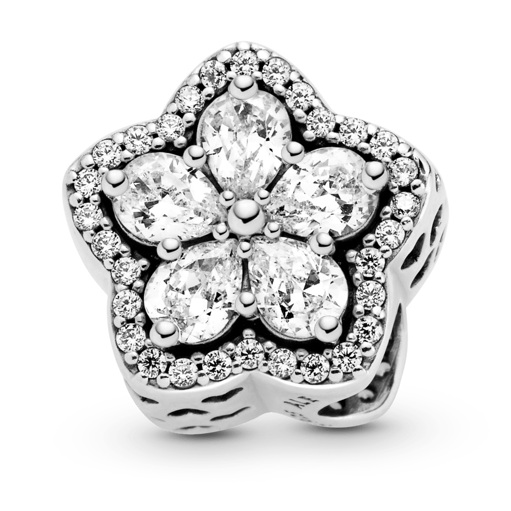 Imagem 3 do produto Charm Em Pave Floco De Neve Brilhante