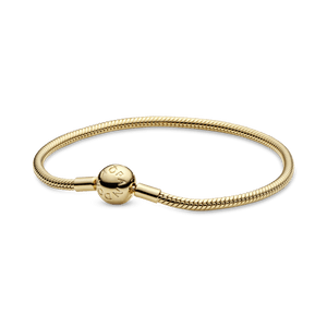 Bracelete Crie e Combine Pandora Ouro 14k