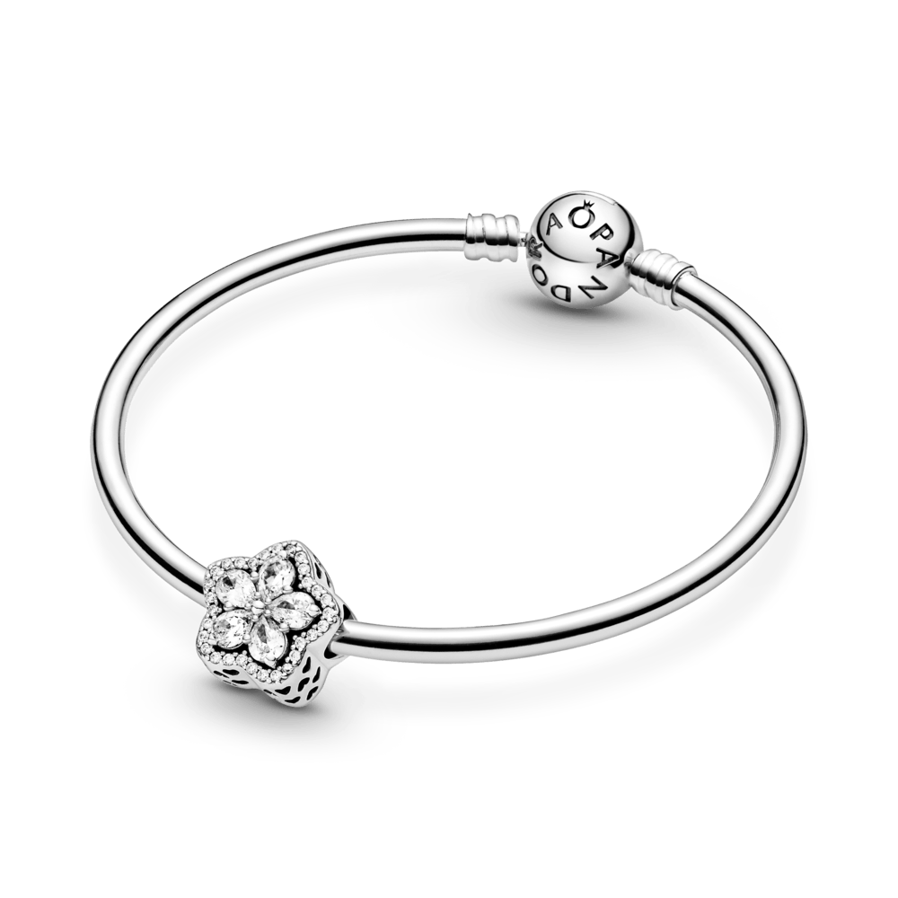 Imagem 4 do produto Charm Em Pave Floco De Neve Brilhante