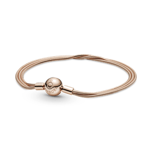 Bracelete Pandora Moments Rose™ Em Trama