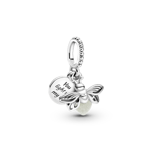 Charm Pendente Vaga Lume Brilha No Escuro