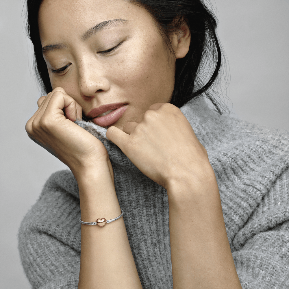 Imagem 4 do produto Bracelete Pandora Moments_Fecho De Coracao