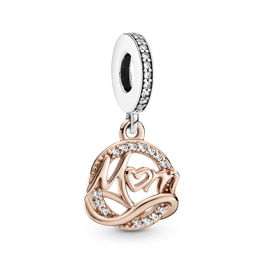 Imagem 1 do produto Charm Pendente Mamae Em Dois Tons