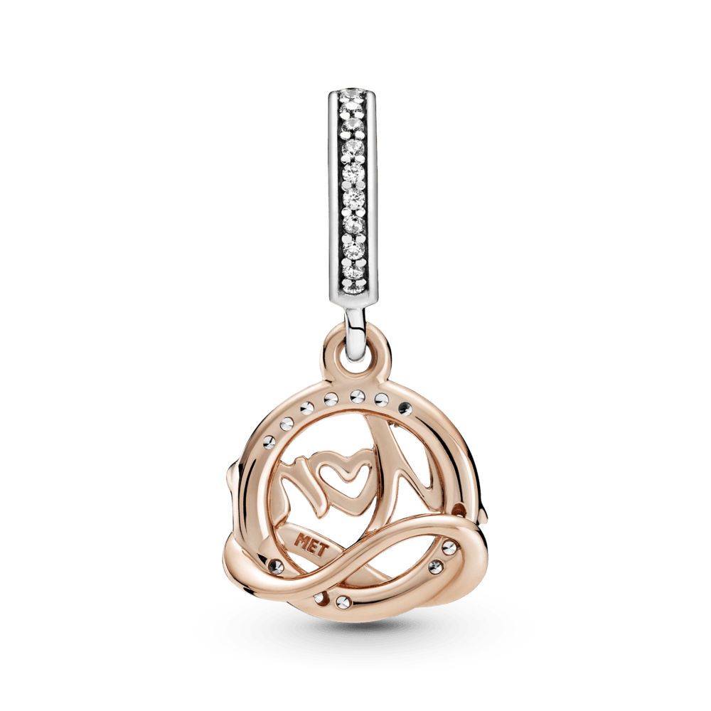 Imagem 2 do produto Charm Pendente Mamae Em Dois Tons