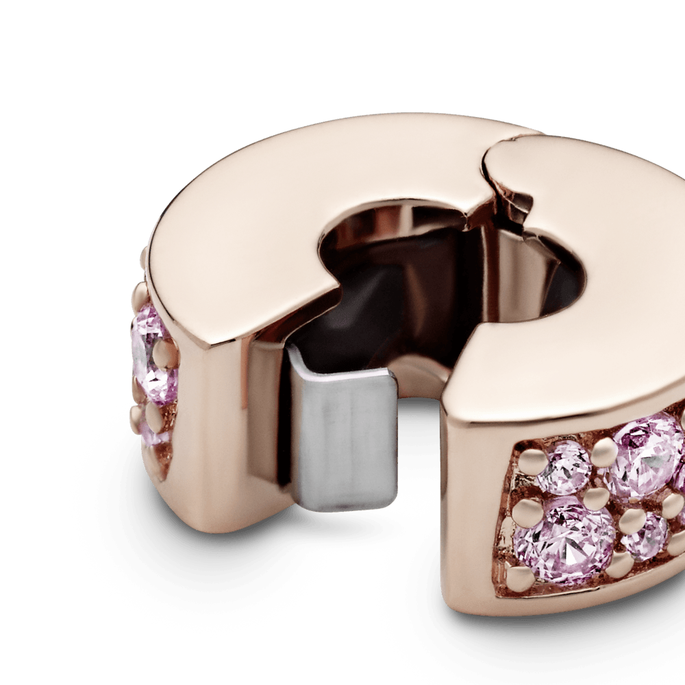Imagem 2 do produto Clipe Rosetm Elegância Rosa