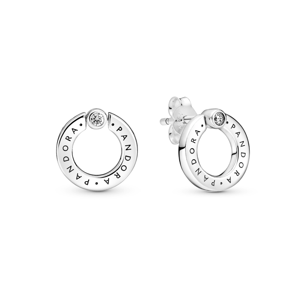 Imagem 2 do produto Brincos Petite Reversiveis Em Circulo Signature Em Pave