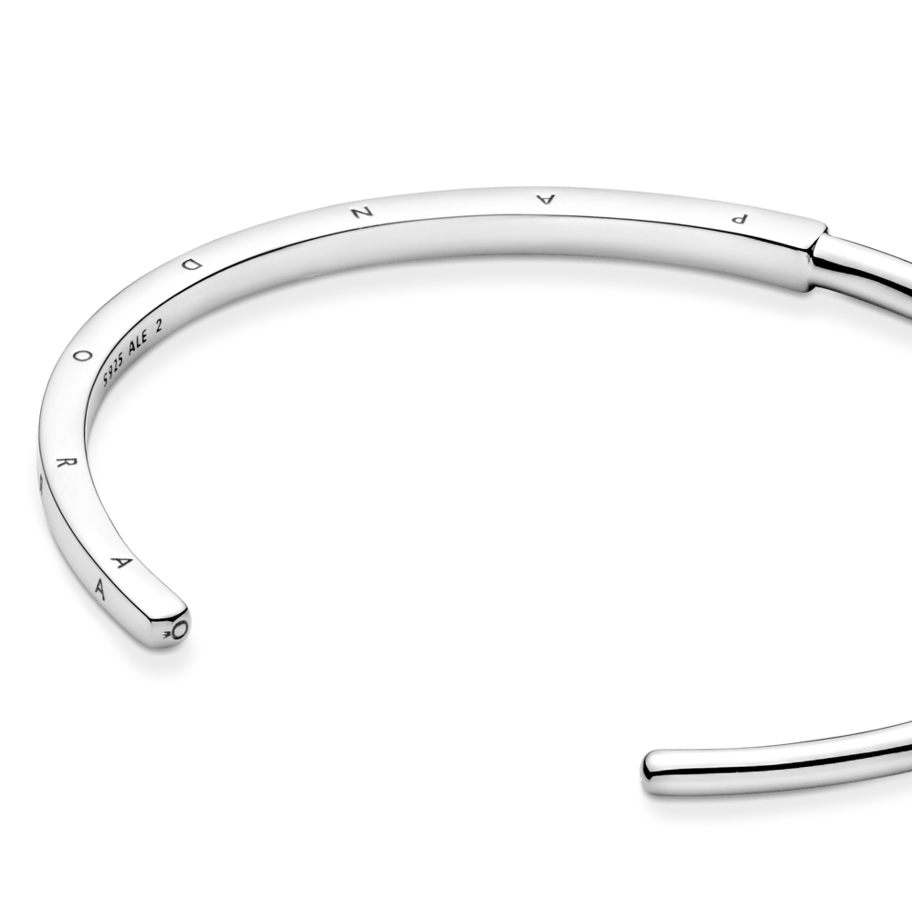 Imagem 3 do produto Bracelete Rigido Prata Pandora Signature Id