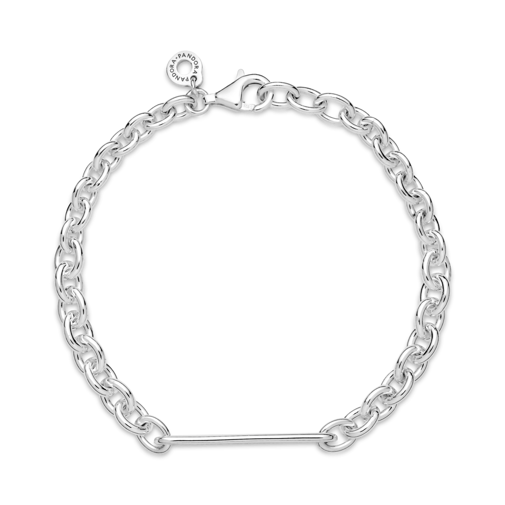 Imagem 4 do produto Bracelete De Elos Com Barra Gravavel