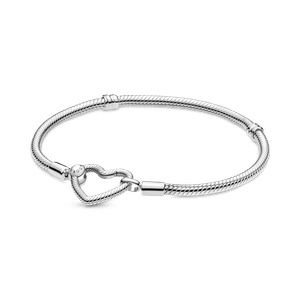 Bracelete Moments Com Fecho De Coracao