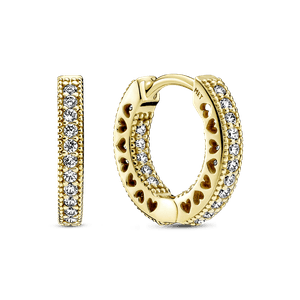 Argolas De Coracao Signature Em Pave
