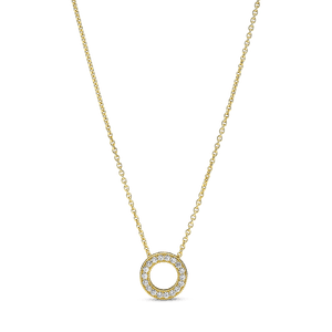 Colar Signature Em Pave