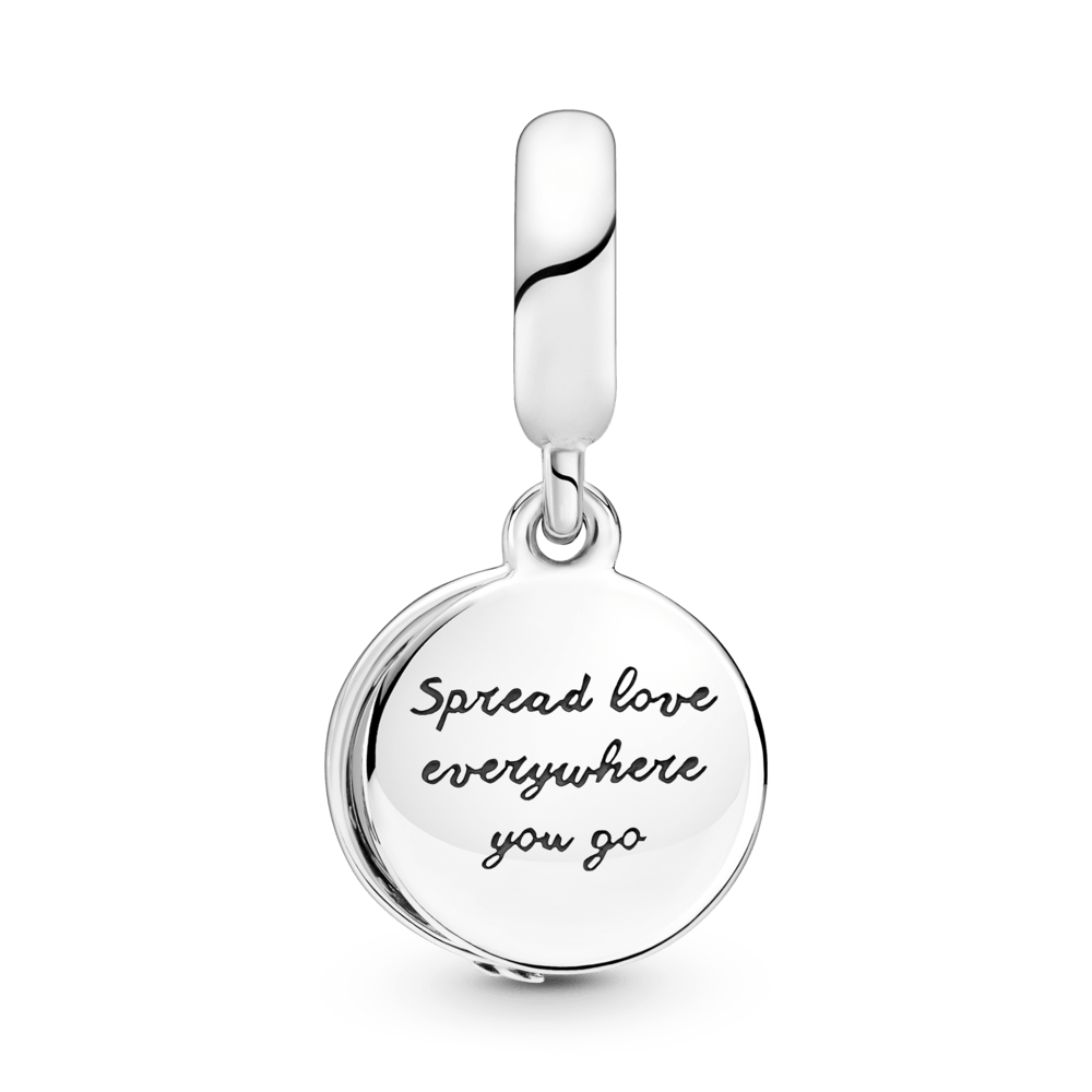 Imagem 2 do produto Charm Pendente Pluma Em Pave