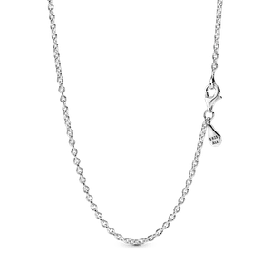 Colar De Prata Polido _60cm_